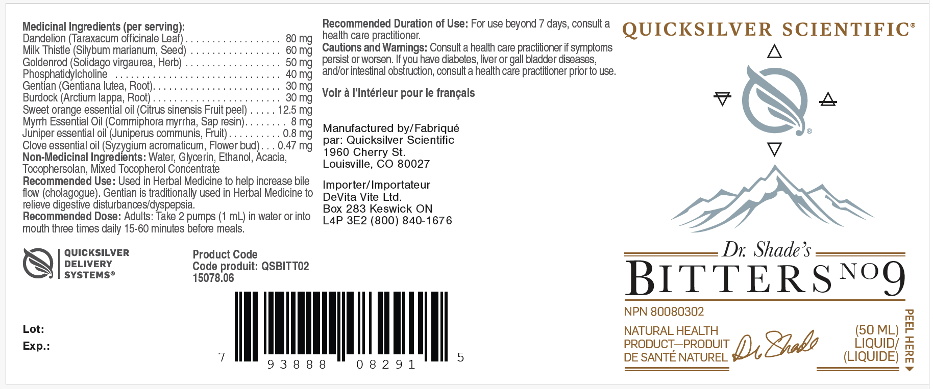 Dr. Shade’s Bitters No. 9 - Image 4