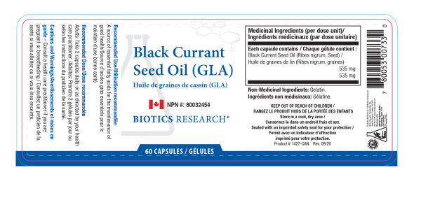 Blackcurrant Seed Oil