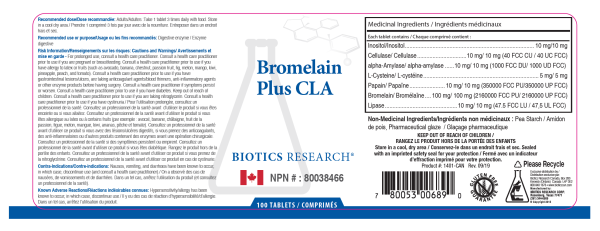 Bromelain Plus CLA