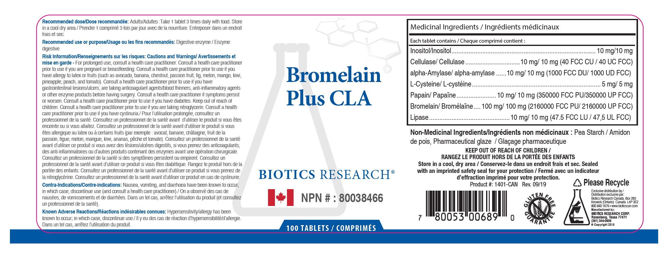 Bromelain Plus CLA - Image 2