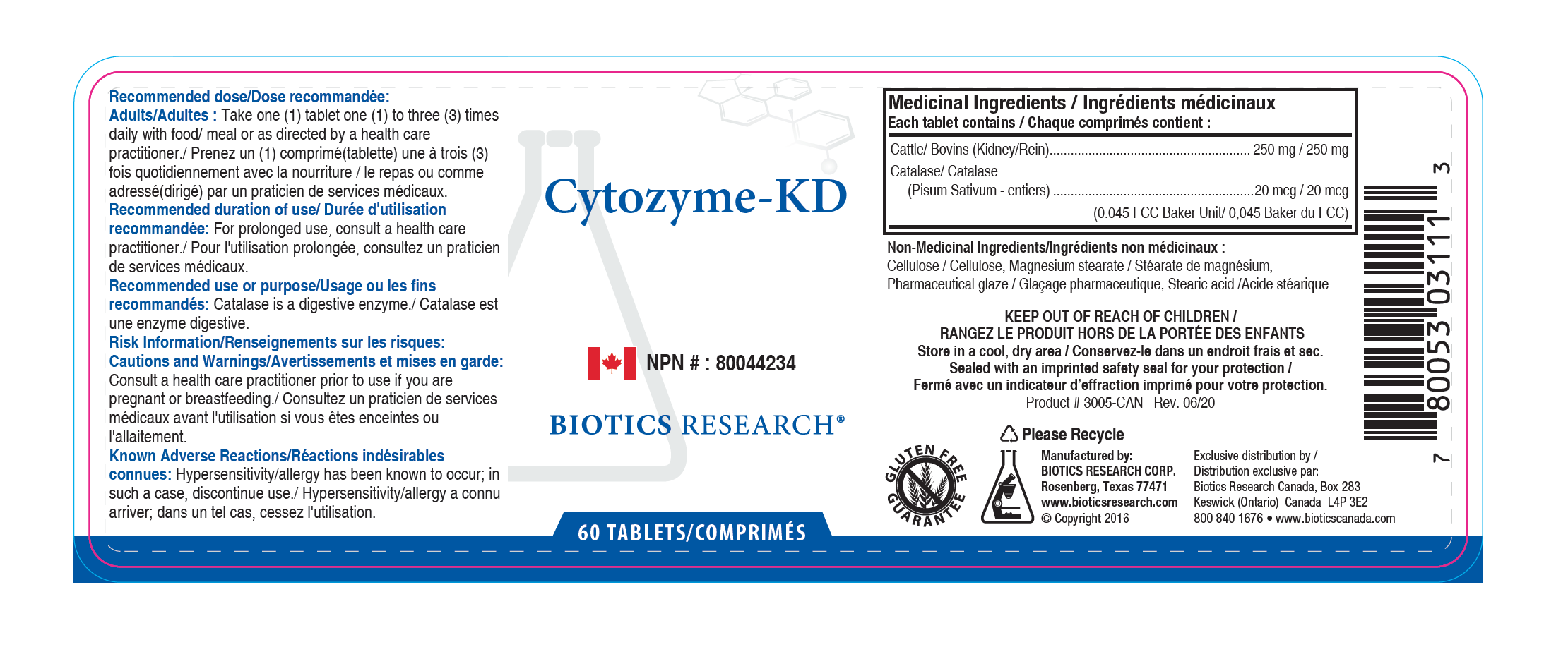 Cytozyme-KD (Kidney) - Image 2