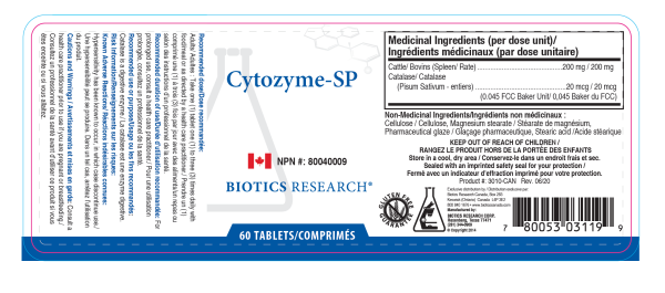 Cytozyme-SP (Spleen)