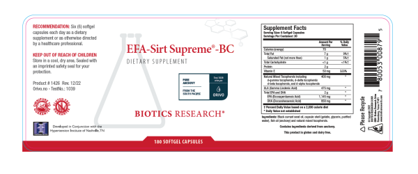 EFA-Sirt Supreme BC