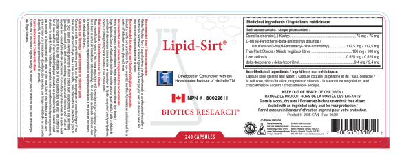 Lipid-Sirt