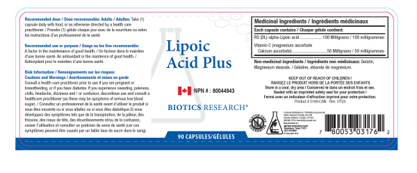 Lipoic Acid Plus