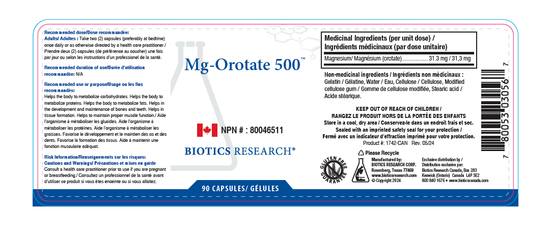 Mg-Orotate 500 - Image 2