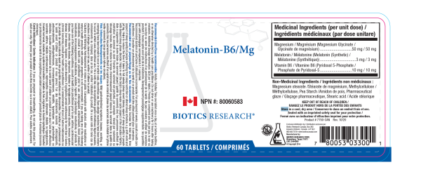 Melatonin-B6/Mg