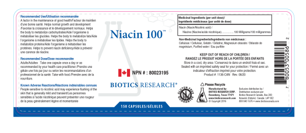 Niacin 100